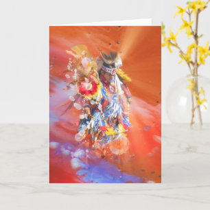 Native American DANCING WOLVES Kaart