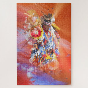 Native American DANCING WOLVES Legpuzzel