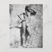 Native American dappere Briefkaart (Voorkant)