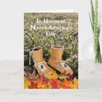 Native American Day Baby Moccasins Herfstbladeren