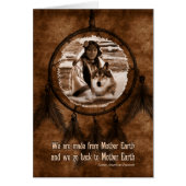 Native American Day Wolf en Dreamweaver (Voorkant)