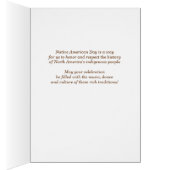 Native American Day Wolf en Dreamweaver (Binnen (Rechts))