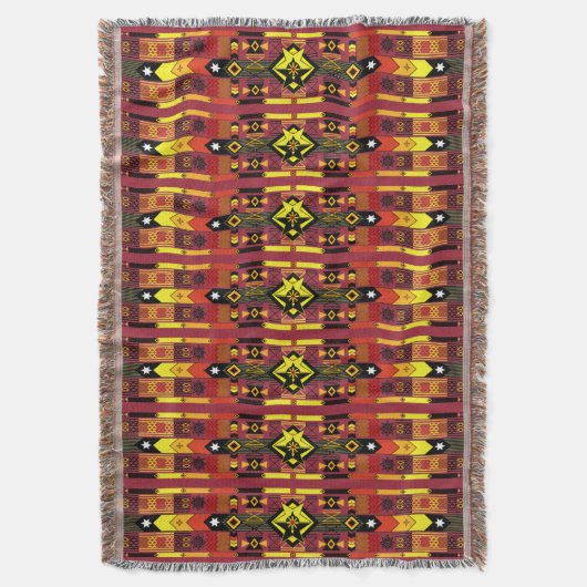 Native American Deken (Voorkant Verticaal)