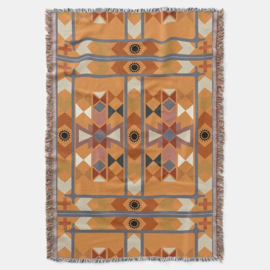 Native American Deken (Voorkant Verticaal)