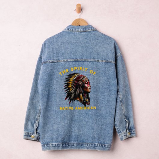 Native American Denim Jacket (Hangar)