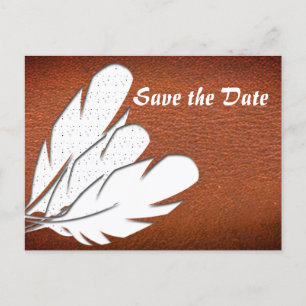 Native American design Aankondigingskaart