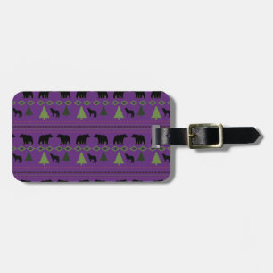 Native American Design Bagagelabel