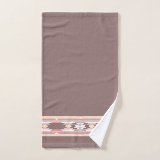 Native American Design Border van Aztec Bad Handdoek (Handdoek)