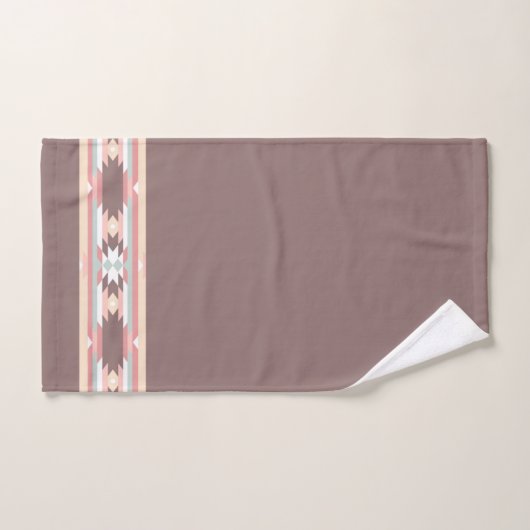 Native American Design Border van Aztec Bad Handdoek (Handdoek)
