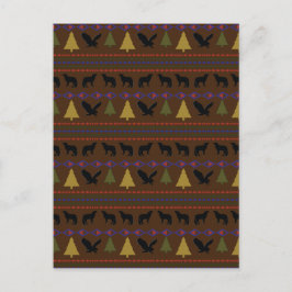 Native American Design Briefkaart