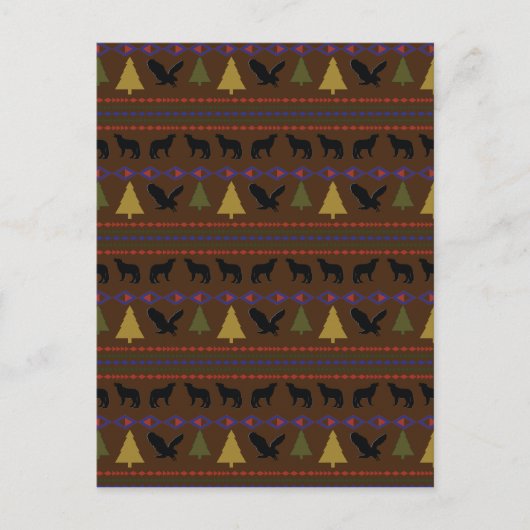 Native American Design Briefkaart (Voorkant)