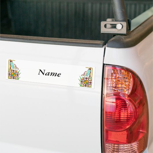 Native American Design Bumpersticker (Op Truck)