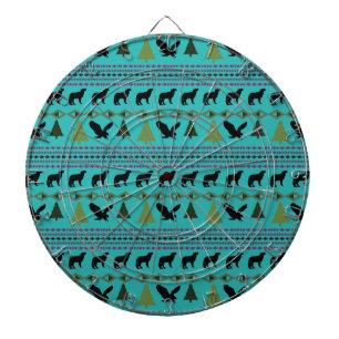 Native American Design Dartbord