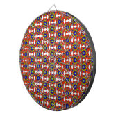 Native American Design Dartbord (Voorkant Rechts)