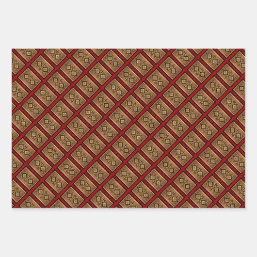 Native American Design Inpakpapier Vel (Voorkant 3)