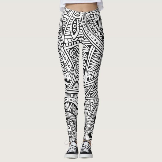 Native American Design Leggings (Voorkant)
