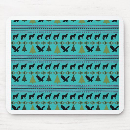 Native American Design Muismat (Voorkant)