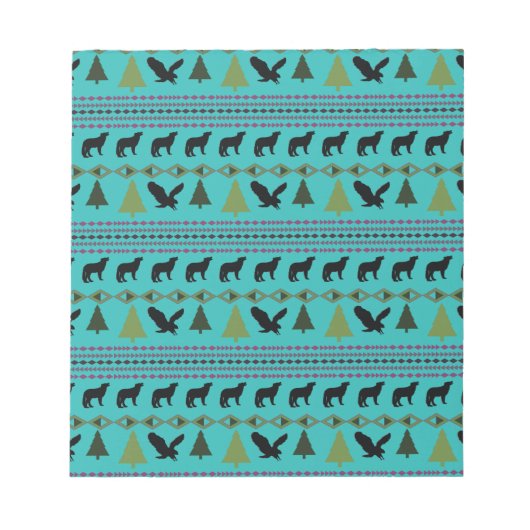 Native American Design Notitieblok (Voorkant)
