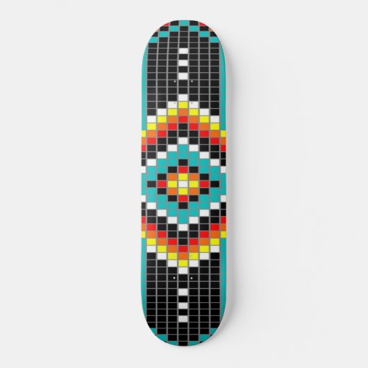 Native American Design Skateboard (Voorkant)