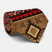 Native American Design Stropdas (Opgerold)