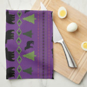 Native American Design Theedoek (Quarter Fold)