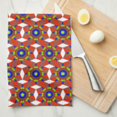 Native American Design Theedoek (Quarter Fold)