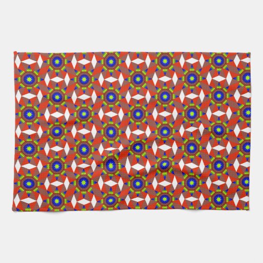 Native American Design Theedoek (Horizontaal)
