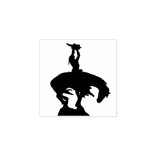 Native American die Buffalo Skull Rubberstempel (Afrduk)