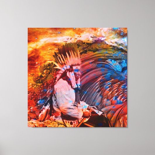 Native American Dream Canvas Afdruk (Voorkant)