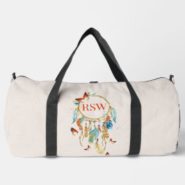 Native American Dream Catcher Monogrammed Duffel Plunjezak