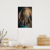 Native American Dreamcatcher Art Print Poster (Keuken)