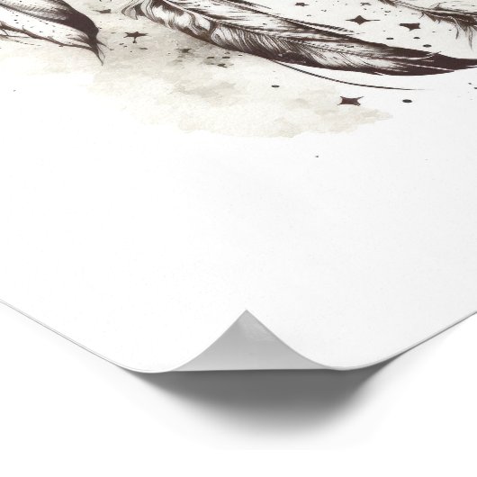 Native American Dreamcatcher Art Print Poster (Hoek)