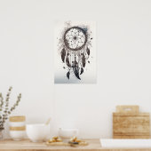 Native American Dreamcatcher Art Print Poster (Keuken)
