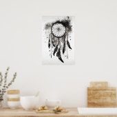 Native American Dreamcatcher Art Print Poster (Keuken)