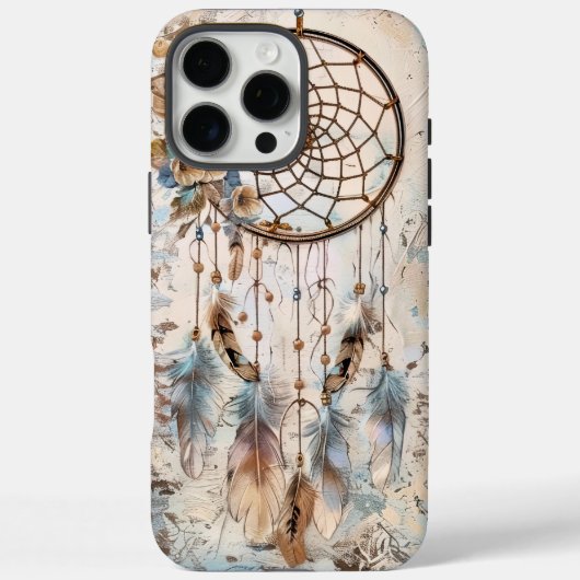 Native American Dreamcatcher iPhone 16 / iPad hoes (Achterkant)