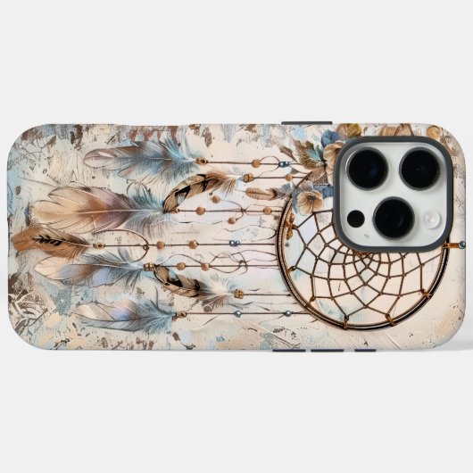 Native American Dreamcatcher iPhone 16 / iPad hoes (Achterkant (horizontaal))