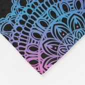 Native American Dreamcatcher maan patroon Fleece Deken (Hoek)