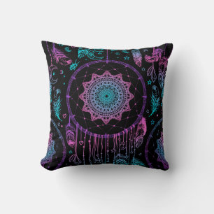 Native American Dreamcatcher maan patroon Kussen