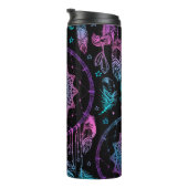 Native American Dreamcatcher maan patroon Thermosbeker (Geroteerd rechts)