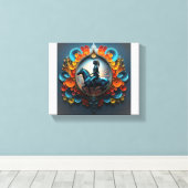 Native American Dreamscape Canvas Afdruk (Insitu (Houten vloer))