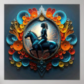 Native American Dreamscape Poster (Voorkant)