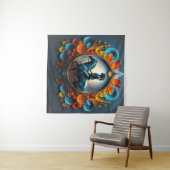 Native American Dreamscape Wandkleed (In Situ (horizontaal))