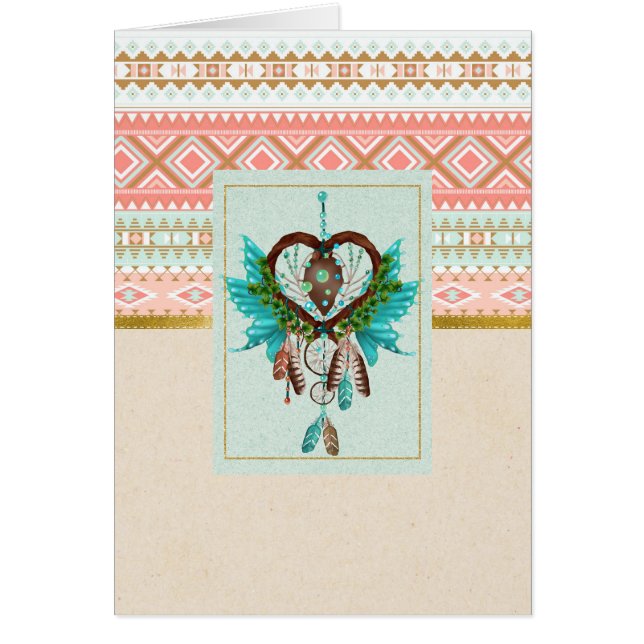 Native American Dreamweaver All Occasion Kaart (Voorkant)