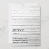 Native American Dreamweaver Birthday Party Kaart (Achterkant)