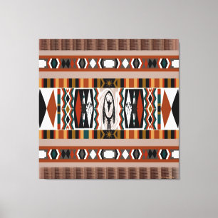 Native American Dreamweaver Canvas Print