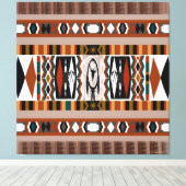Native American Dreamweaver Canvas Print (Insitu (Houten vloer))