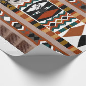 Native American Dreamweaver Wrapping Paper Cadeaupapier (Hoek)