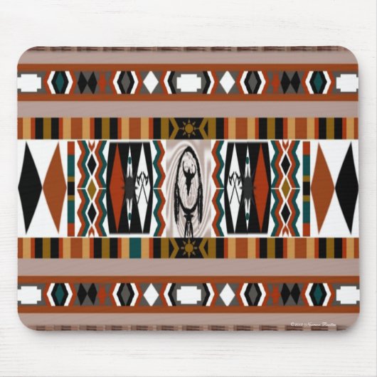 Native American Drocatcher Mousepad Muismat (Voorkant)