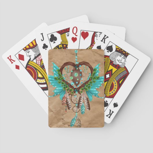 Native American Droomvanger Speelkaarten (Achterkant)