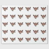 Native American Eagle Cadeaupapier (Vlak)